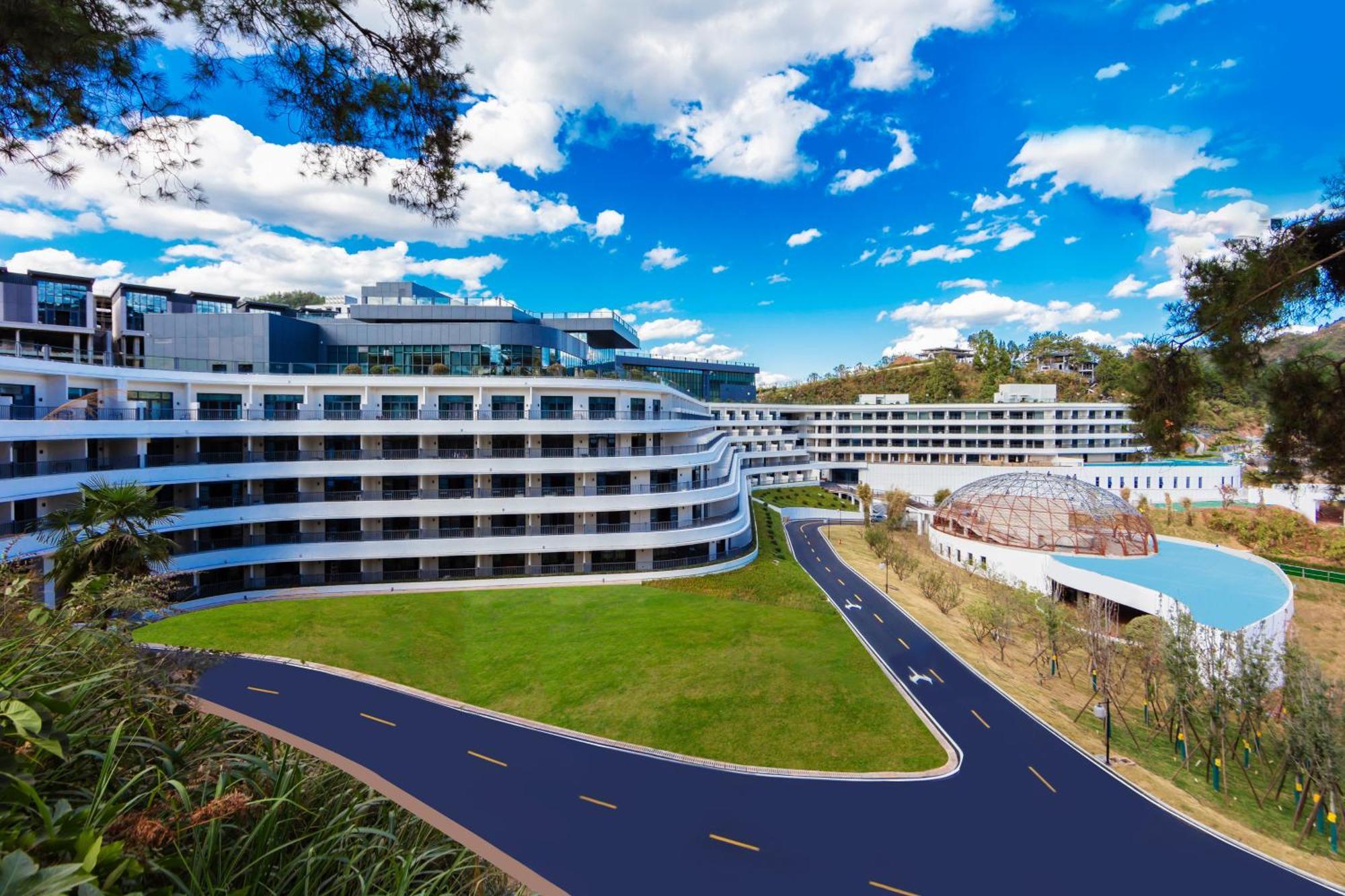 Hotel Wyndham Grand Plaza Royale Hot Springs Fenghuang Zewnętrze zdjęcie